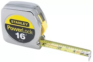Stanley 33-116 PowerLock 16 piedi L X 0,75 pollici Nastro misuratore W - Foto 1 di 1