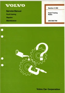 * Volvo 740 760 Power Train Service Manual 1985 TP30754/1 Reprint - Picture 1 of 10