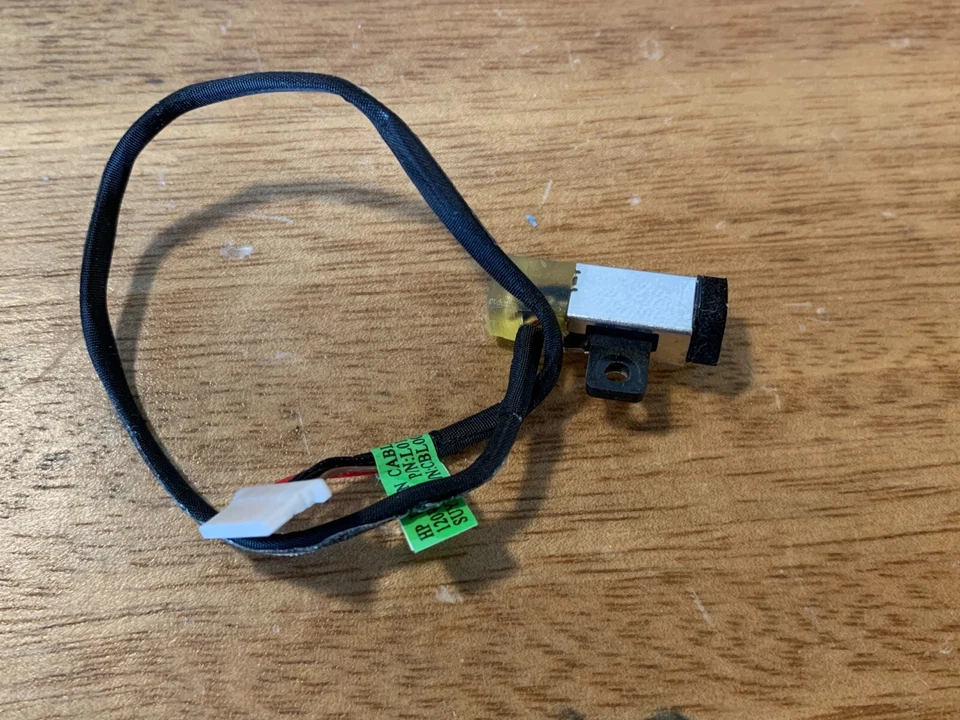 Conector de alimentación HP Spectre x360 15-ch011dx 15,6" genuino DC IN con cable EE. UU. Foto 1 de 1