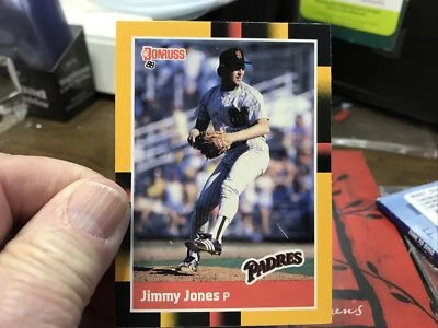 1988 Donruss Baseball's Best # 189 JIMMY JONES PADRES - Image 1 of 2
