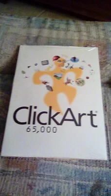 Brøderbund ClickArt 65,000 5 CD's - Click Art Window 95- Vintage - Image 1 of 4