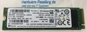 Dell Sk Hynix 512GB PC601 WITH 2 2280 Pcie Nvme SSD 0V4RWG HFS512GD9TNG-L2A0A - Afbeelding 1 van 1