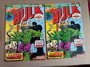 (2-pack) Incredible Hulk #184 VF / VF+ Standard and Print Error Variant (Marvel - Picture 1 of 13