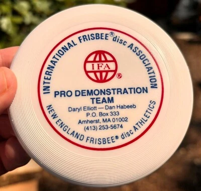 Frisbee Wham-O Mini Disc Golf Elliott Habeeb (w/ Innova Discraft Magnet) #930 - Image 1 of 4