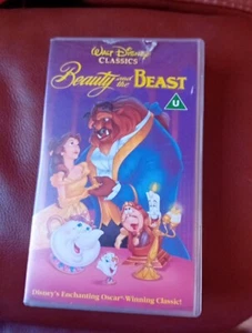 Original Vintage Disney Beauty And The Beast Vhs Cassette Movie - Picture 1 of 6