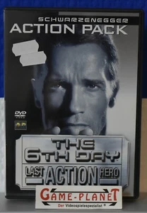 The 6th Day und Last Action Hero DVD Schwarzenegger Action Pack SEHR GUT OVP - Imagen 1 de 2