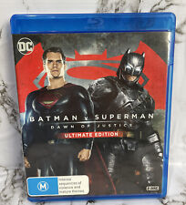 Batman V Superman - Dawn Of Justice (Blu-ray, 2016) Blu Ray 2 Discs 