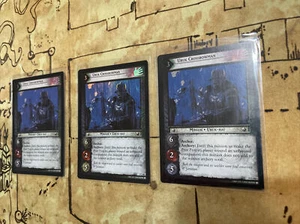 LOTR TCG TTT Two Towers Uruk Crossbowman FOIL X3 4U183 LP Free Shipping - Picture 1 of 8