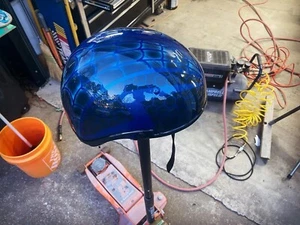 Custom Painted Small DOT Helmet - Picture 1 of 6