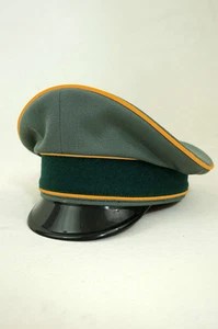 Gorra visera gabardina oficial de reconocimiento / caballería alemana de la Segunda Guerra Mundial - Imagen 1 de 2