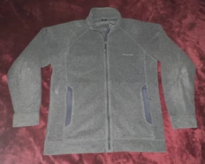 Vintage Mont Bell Chameece Fleece Jacket Full-Zip Gray Mens Medium - Picture 1 of 4