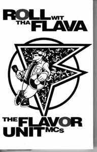 Flavor Unit MCs Roll With Tha Flava PROMO ADVANCE DEMO Cassette Tape Hiphop Rap - Imagen 1 de 2