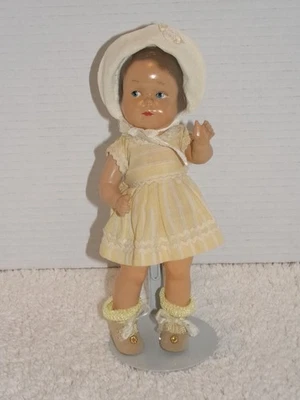 Muñeca compuesta nariz botón Effenbee 1939 Foto 1 de 4