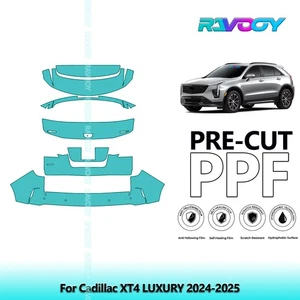 PreCut Paint Protection PPF Kit For Cadillac XT4 LUXURY 2024-2025 - Picture 1 of 7