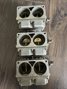 Mercury Carb Carburetor Set 200 HP 5643A65, WH-18-1, WH-18-2, WH-18-3, 1978-1988 - Imagen 1 de 9