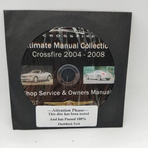 2004-2008 Chrysler Crossfire Manual Collection CD-New - Bild 1 von 2