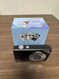 Black Digital Camera 48 Megapixels 4k Auto Focus JDQ252 Very Good - Picture 1 of 4