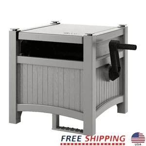 Hose Hideaway Storage Durable Resin Garden Hose Organizer 100ft Capacity New - Picture 1 of 7