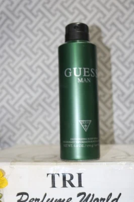 GUESS MAN DEODORIZING BODY SPRAY by Guess Tin Bottle 6 oz. ( 226 ml ) - Изображение 1 из 2