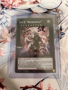 3x K9-X "Werewolf" JUSH-EN037 Justice Hunters 1st Edition - Bild 1 von 2