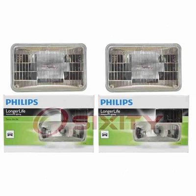 2 bombillas de faros de haz bajo Philips para Maserati 228i 425 430i biturbo qb Foto 1 de 4