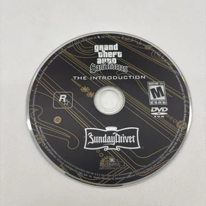 Grand Theft Auto San Andreas The Introduction Sunday Driver- Disc Only - Picture 1 of 2