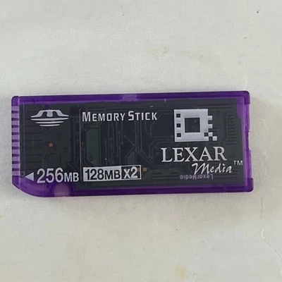 Lexar Media 256MB Memory Stick Select 128 MB X 2 - Image 1 of 2