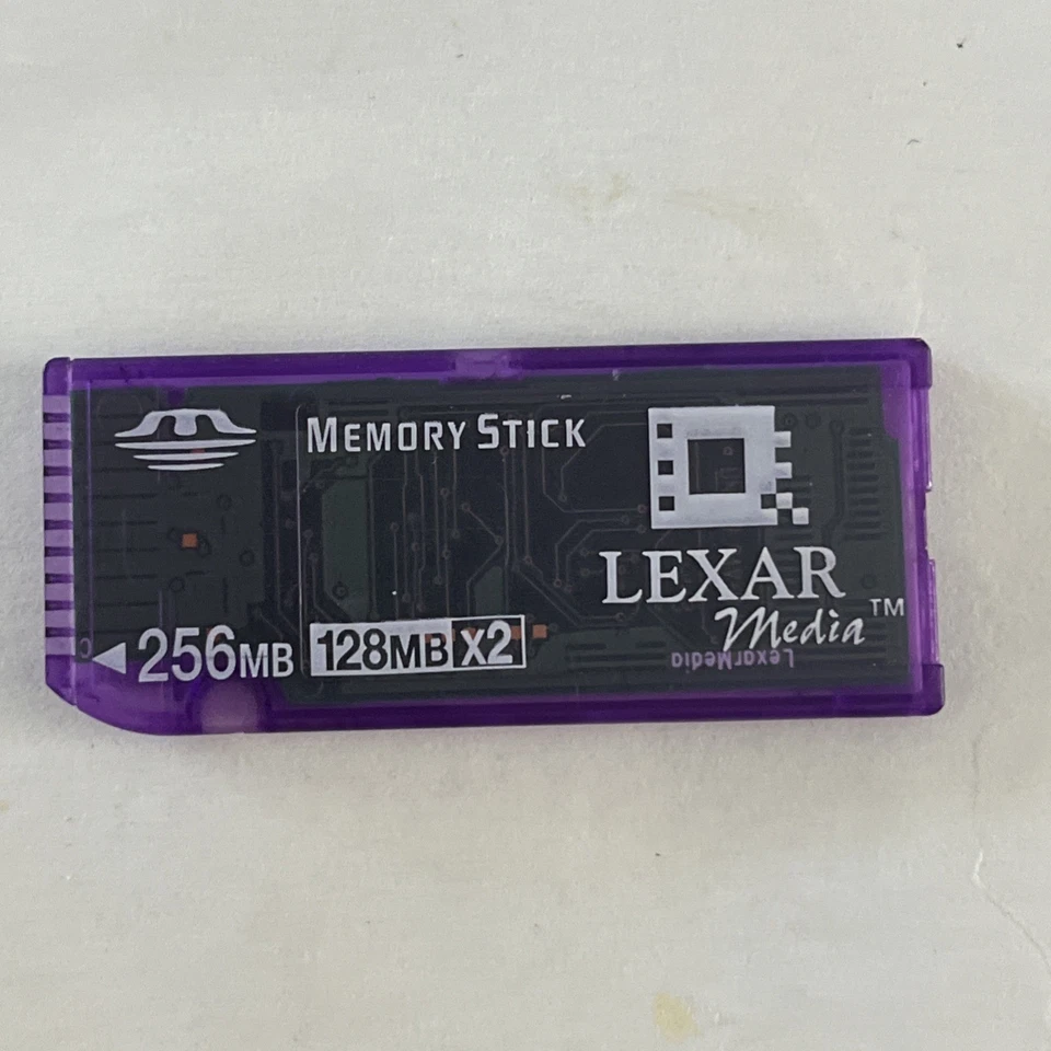 Lexar Media 256MB Memory Stick Select 128 MB X 2 - Image 1 of 2