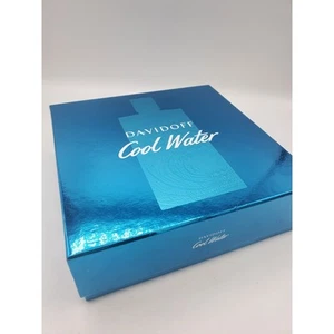 New Davidoff Cool Water Gift Set 4.2 oz EDT, 2.5oz Shower Gel, 2.5oz After Shave - Picture 1 of 3