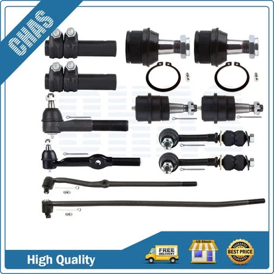 12x kits de ligação de extremidade de barra oscilante junta esférica superior dianteira para 1995-97 Dodge Ram 1500 - Imagem 1 de 4