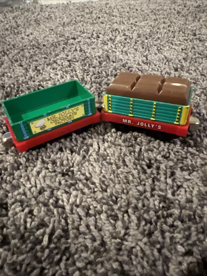 Thomas & Friends Take Along N Play MR JOLLY’S CHOCOLATE Train Car 2002 RARE - Image 1 of 4