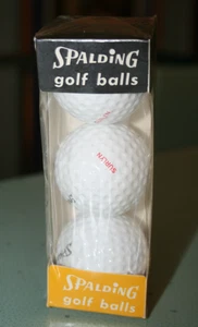 Spalding Surlyn S Golf Balls 1 Sleeve 3 Balls Sealed New FREE SHIP - Picture 1 of 4