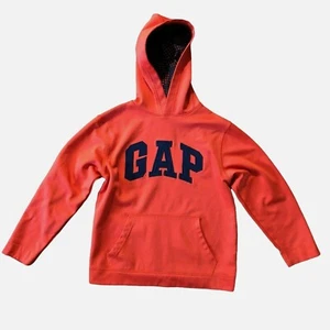 GapKids Pullover Hoodie Sweatshirt Logo Orange Sz. L - Picture 1 of 4