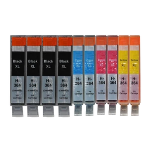 10 Drucker Patronen für HP 364 XL Deskjet 3520 3522 Officejet 4620 4622 mit Chip - Bild 1 von 1