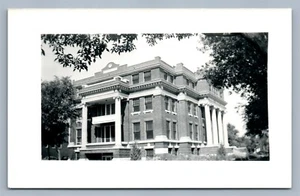 DALHART TX COURT HOUSE VINTAGE REAL PHOTO POSTCARD RPPC - Picture 1 of 2