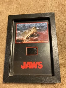 JAWS BLOCKBUSTER EXCLUSIVE NUMBERED SENITYPE FILM CELL RARE MOVIE - Picture 1 of 7