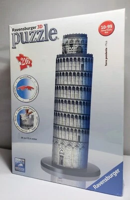 Ravensburger 3D Puzzle Leaning Tower of Pisa 216 pcs NEW/FACTORY SEALED - Image 1 of 4