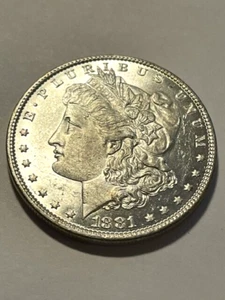 1881-O Morgan Silver Dollar BU #1695-2 - Picture 1 of 4