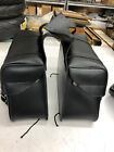 Original Hard Leather Saddlebags Luggage Motorcycle Accessorie Saddle bags (11)