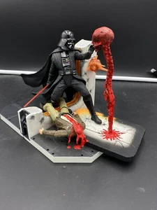 Darth Vader Poe Death Painting Art By Aaron Goodwin 1/1 Size 7x11 Star Wars - Picture 1 of 7