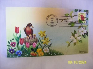 Jeanne Horak's first day cover for F Flower from 1991 35/35 - Picture 1 of 1