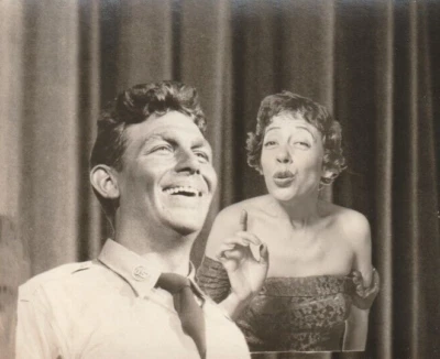 NBC Telop Bump Card Promo Photo Steve Allen Show Andy Griffith Imogene Coca DBW - Image 1 of 3