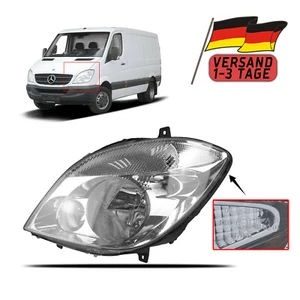 Faro izquierdo para Mercedes Sprinter W906 con niebla con motor de ajuste a partir de 2006- - Imagen 1 de 4