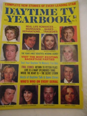 General Hospital, Guiding Light - Daytime TV Yearbook Magazine 1974 - Image 1 of 3