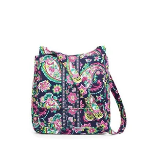 Vera Bradley Mailbag Crossbody Bag "Petal Paisley" Retired Patterns NWT! - Picture 1 of 2