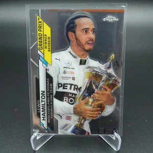 2020 TOPPS CHROME FORMULA 1 F1 LEWIS HAMILTON GRAND PRIX CARD #134 NM - Picture 1 of 2
