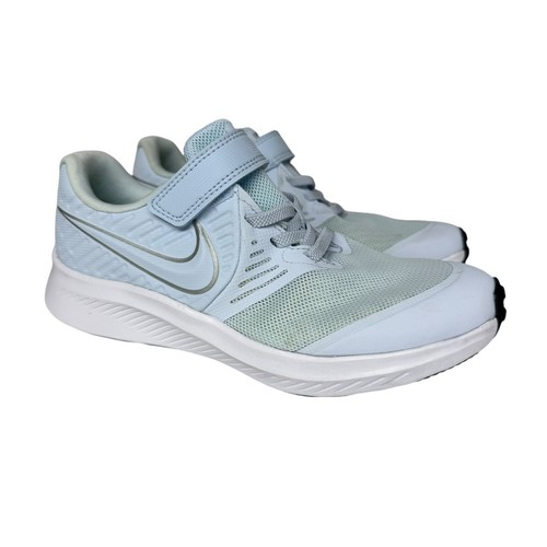 Scarpe Nike Star Runner 2 blu bianco scarpe da ginnastica sportive gancio e passante giovani 1 5 NUOVE
