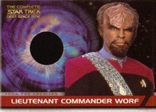 Complete Star Trek Deep Space Nine DS9 - COSTUME CC2 Lt Commander Worf BLACK