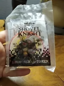 Arby's Game On Shovel Knight Launcher Gettone Nero Grigio 2021 NUOVO SIGILLATO - Foto 1 di 4