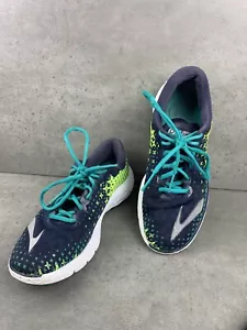 Women's Running Shoes Size 9 Brooks Pure Flow 5 Active Navy Nightlife Lapis - Picture 1 of 12